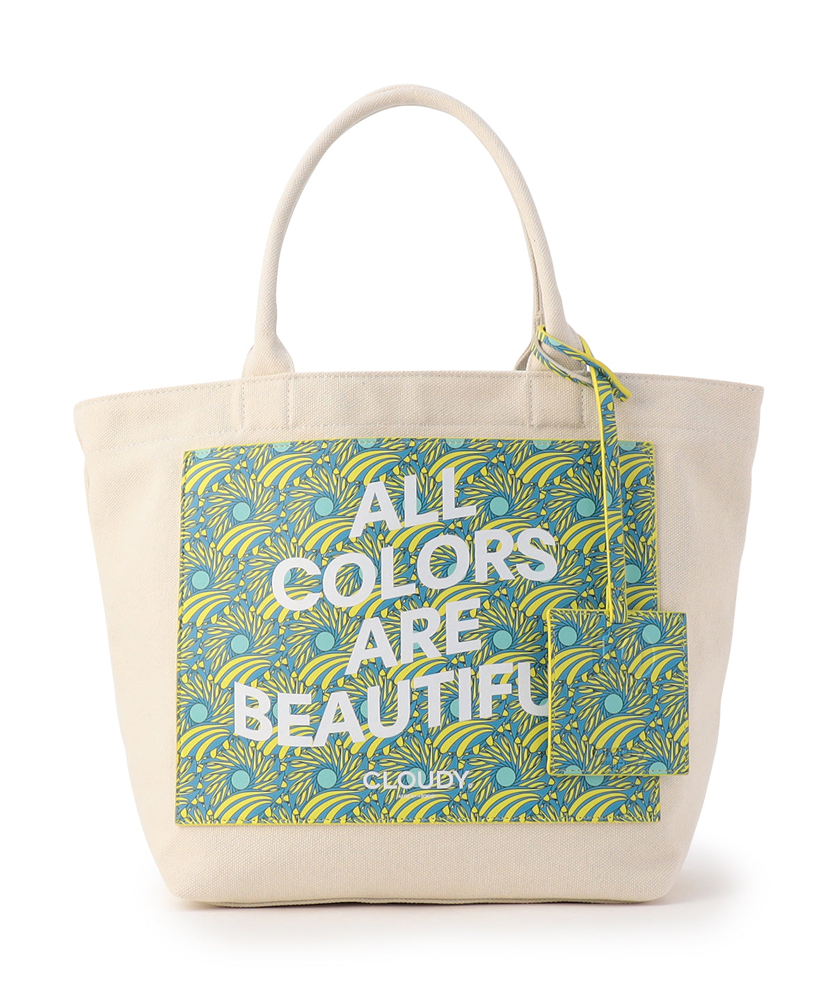 Canvas Tote (Medium) GRASS TWIRL