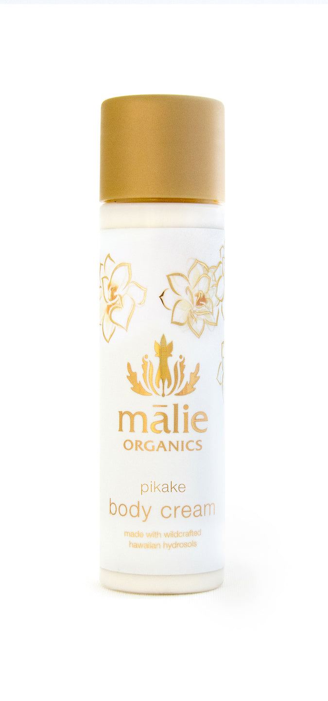 Malie Organics Travel Diffuser/Body Cream CLOUDY Drawstring Pikake Limited Set