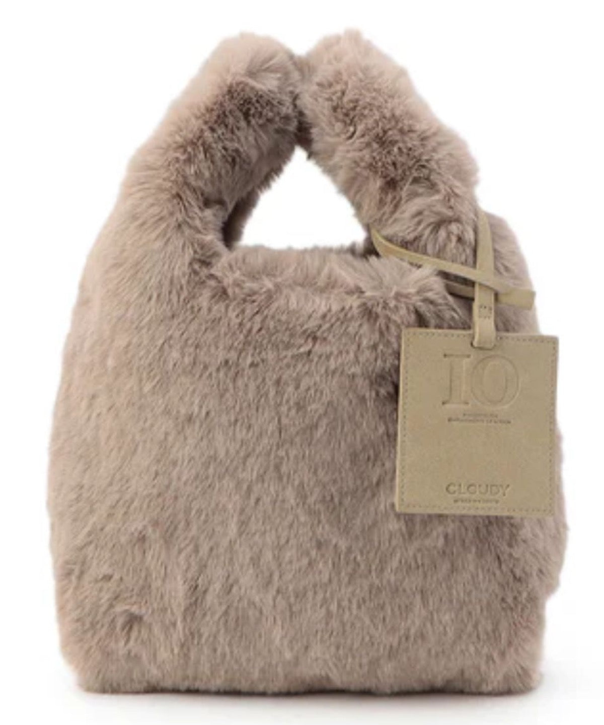 Eco Fur Convenience Bag (Small) BEIGE