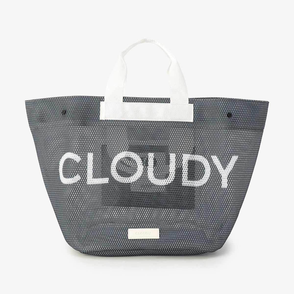 Mesh Tote Bag (Medium) BLACK