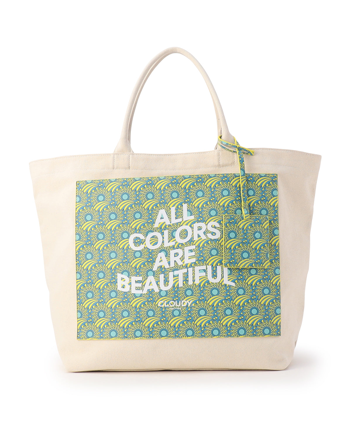 Canvas Tote (Large) GRASS TWIRL