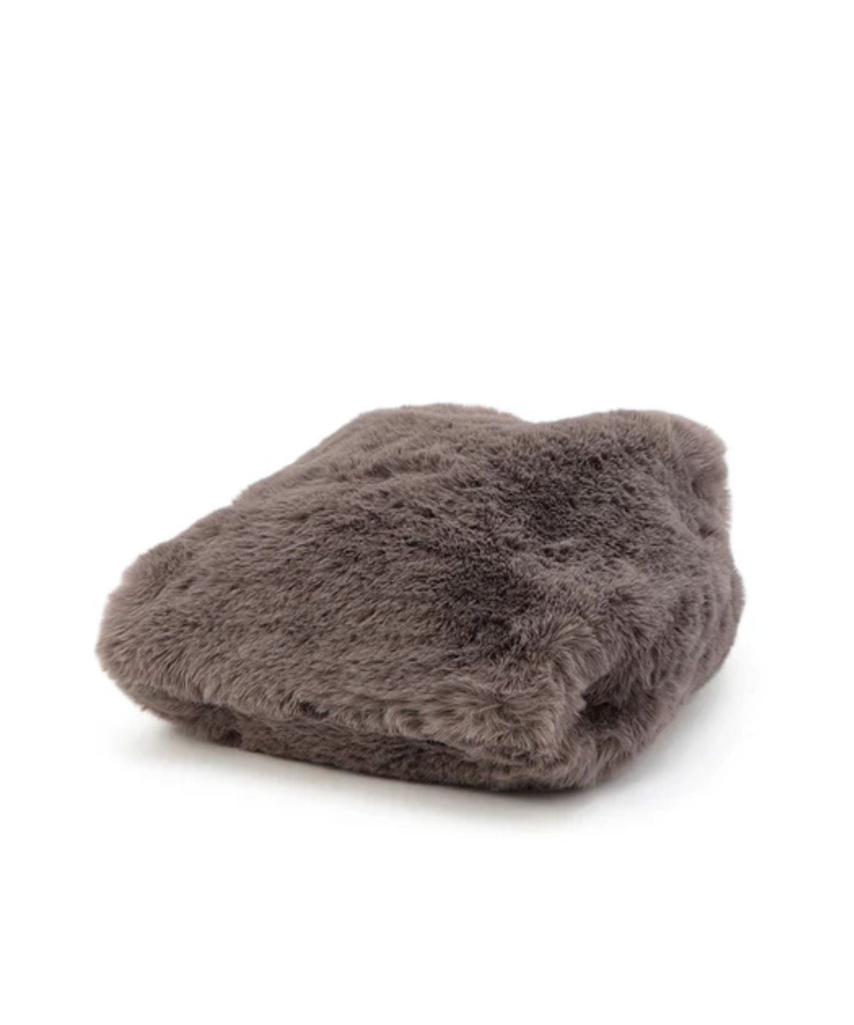 【予約：11月下旬発送予定】Eco Fur Convenience Bag (Small) GREIGE