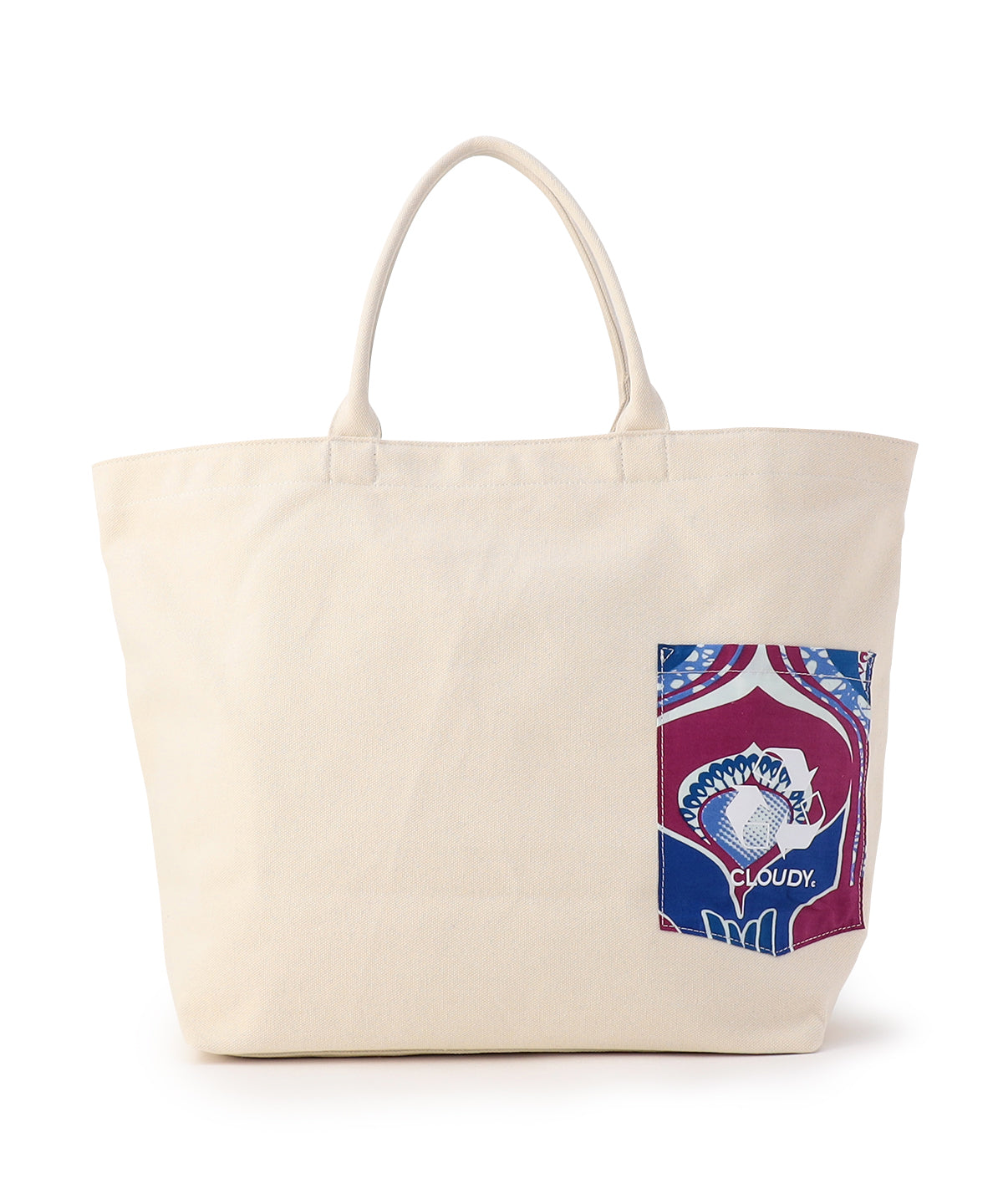 Canvas Tote (Large) GRASS TWIRL