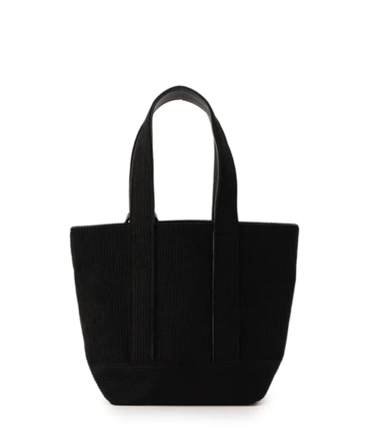 Corduroy Tote Bag (Small) BLACK