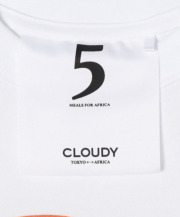 Lunch T-shirt Textile Cloud WHITE