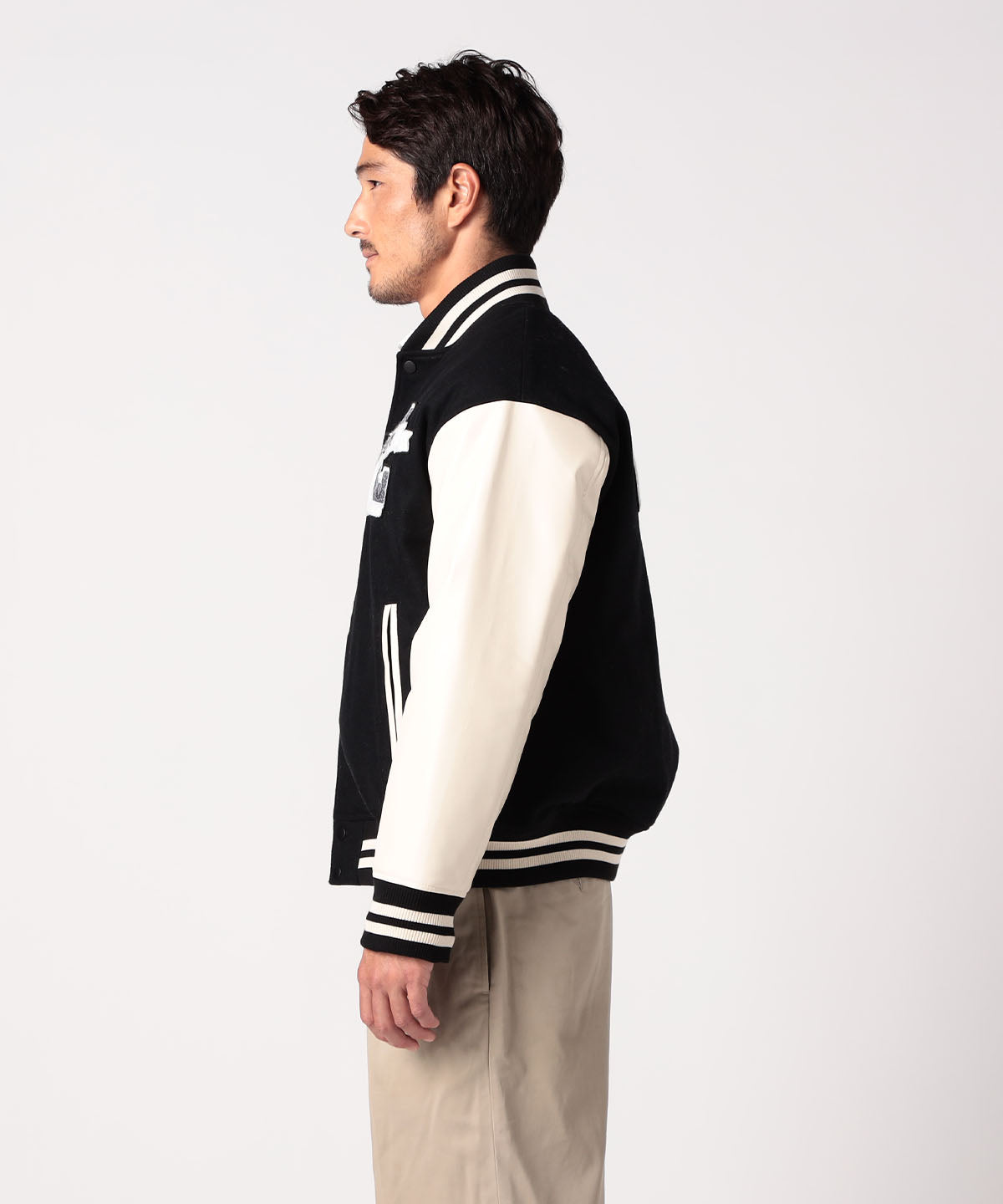 Stadium Jumper BLACK | Outerwear | CLOUDY official mail order site