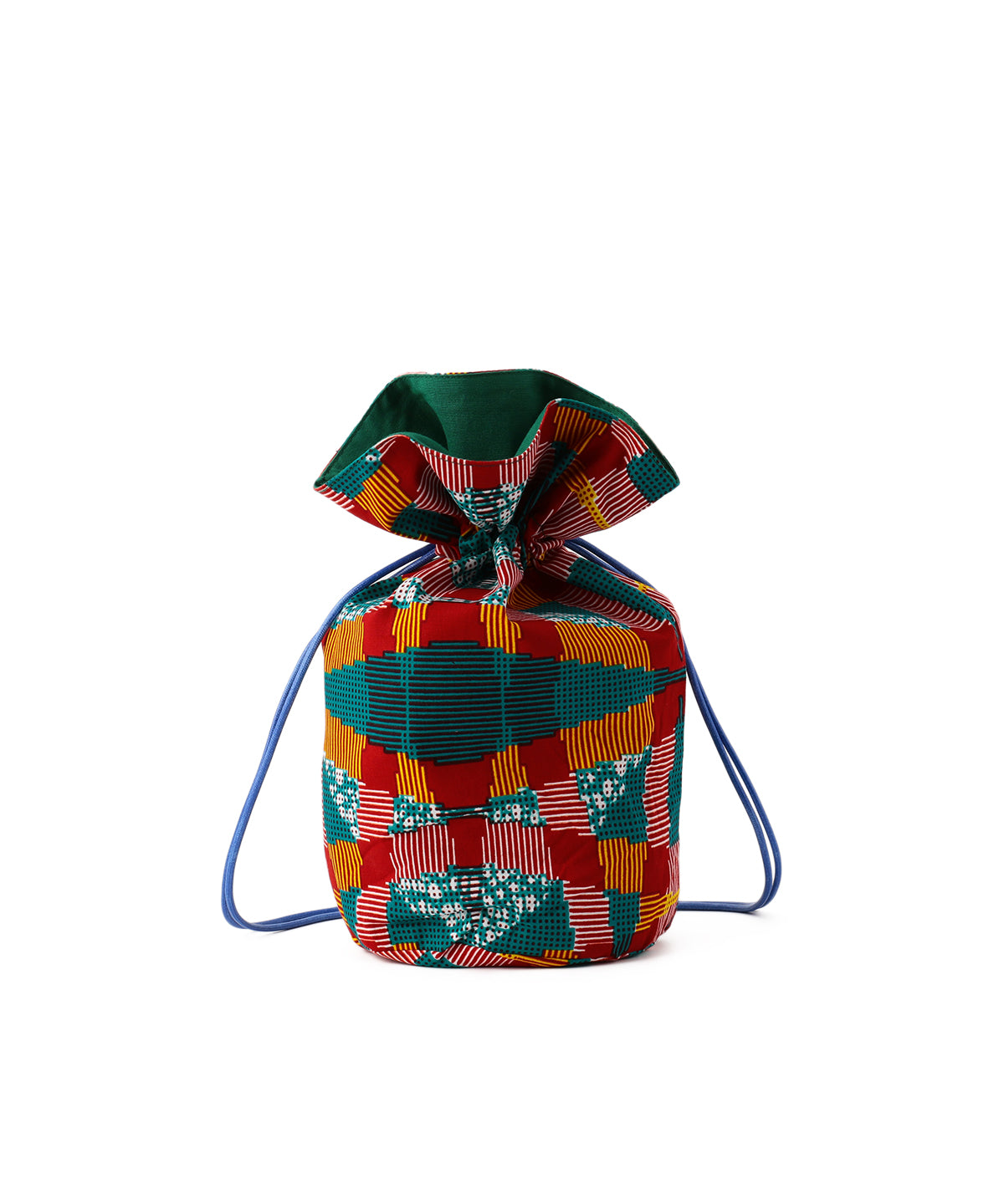 Printed best sale drawstring pouch