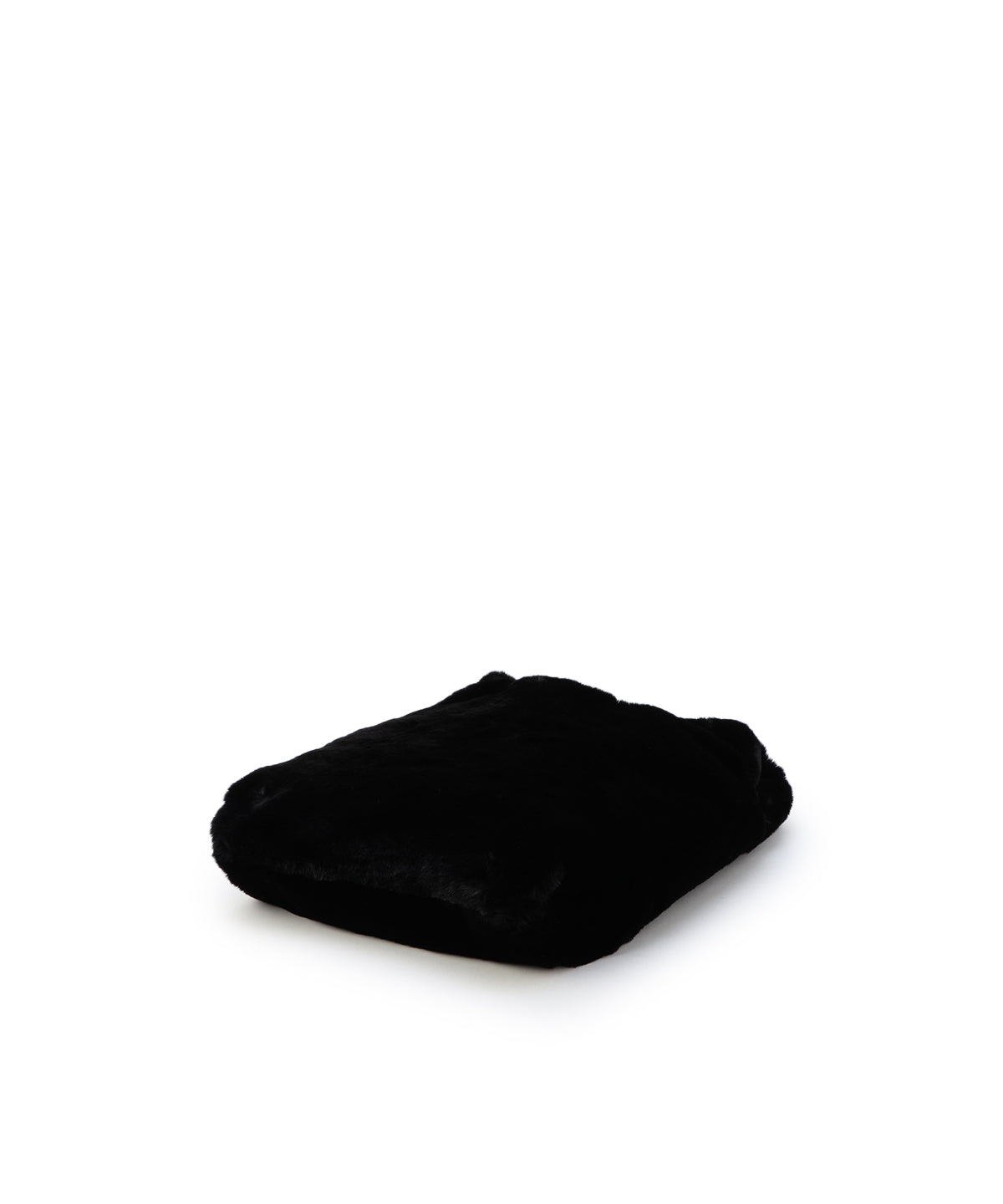 Eco Fur Convenience Bag(Medium) BLACK