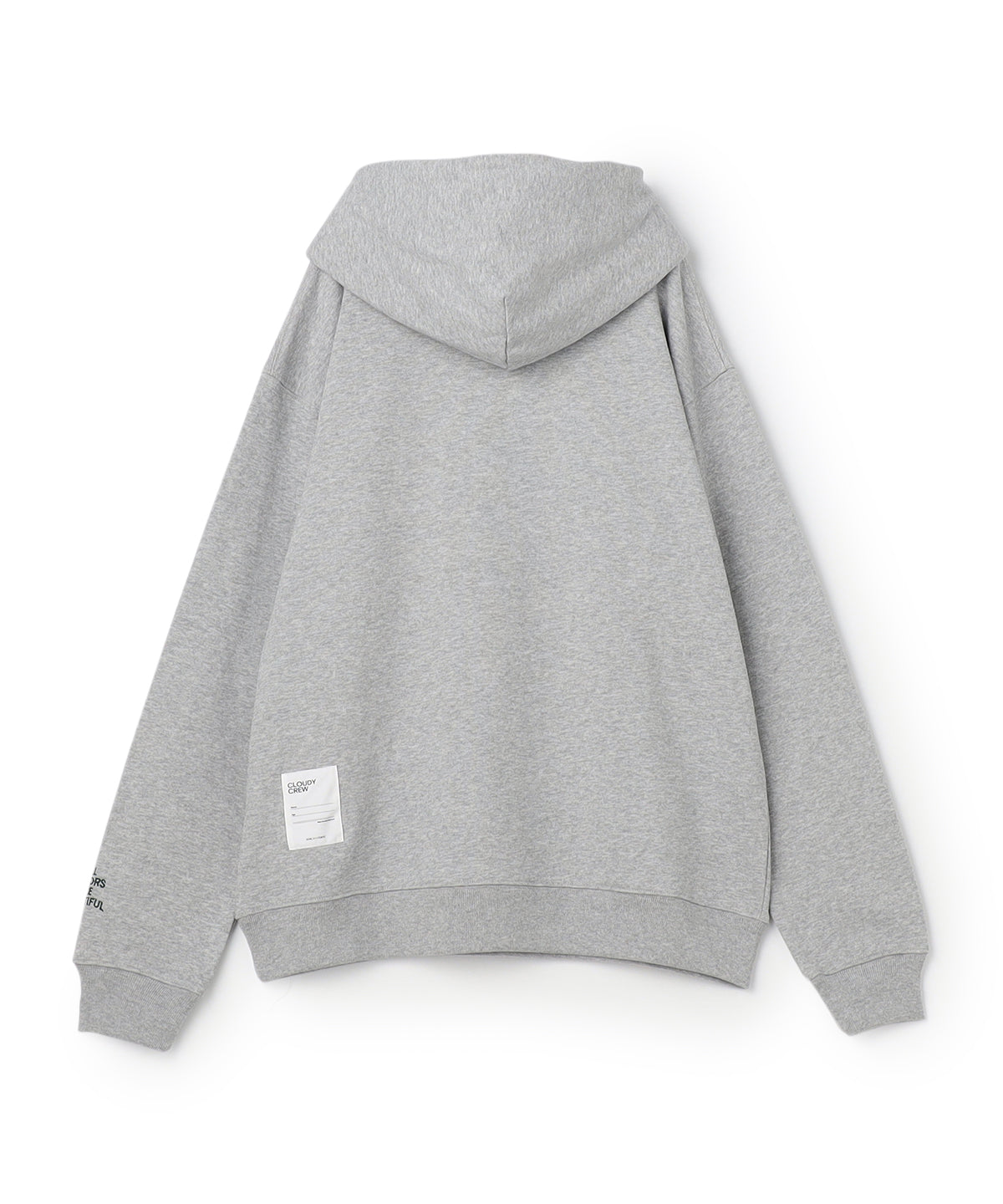 Sweat Parka mach man pencil GRAY