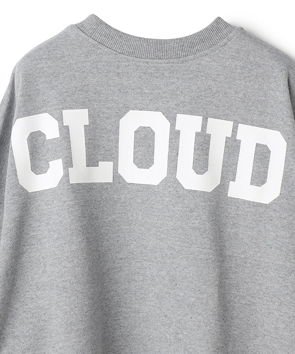 Recycled Sweat Shirts CLOUD-Y GRAY