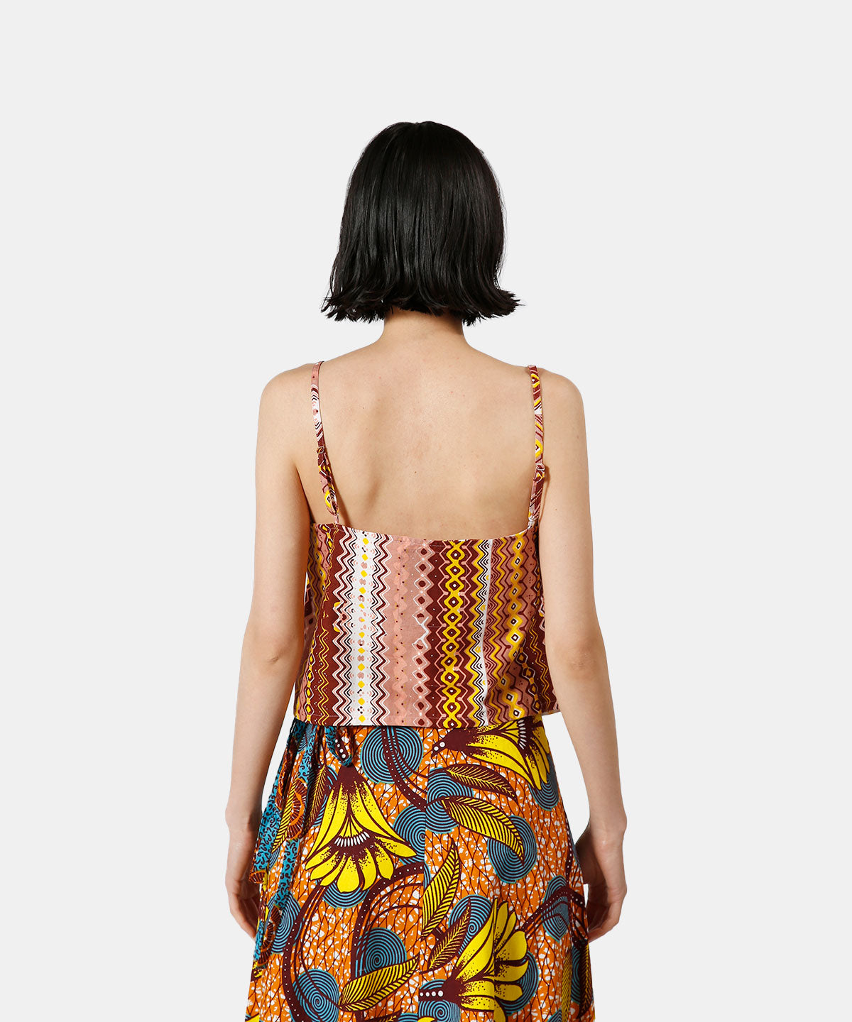 Amenze African print corset cami top – GraPearl