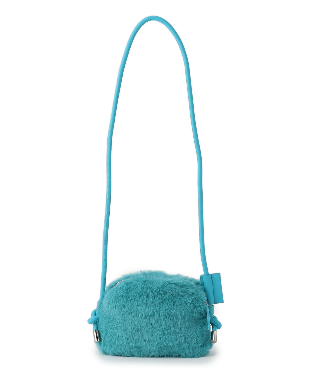 Eco Fur mini Shoulder Bag BULE