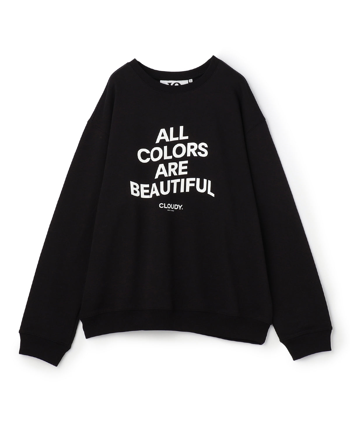 スウェットシャツ ALL COLORS ARE BEAUTIFUL ブラック