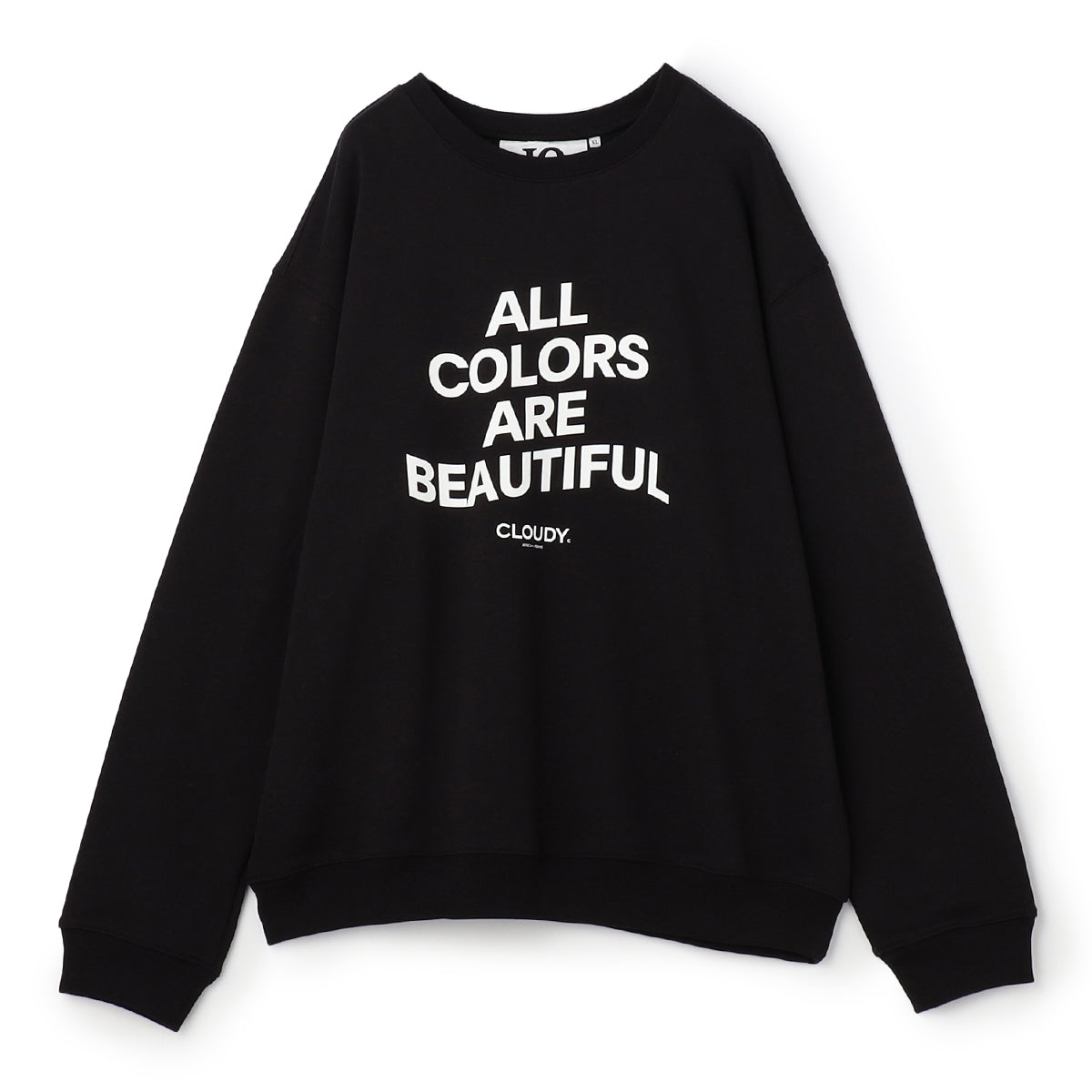 スウェットシャツ ALL COLORS ARE BEAUTIFUL ブラック
