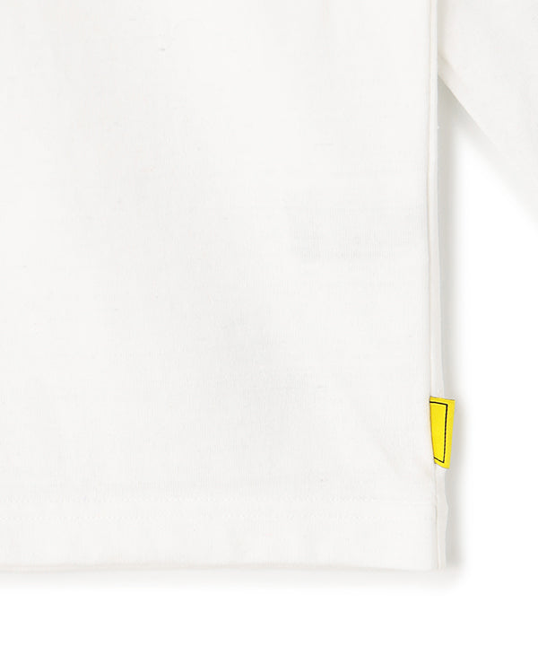 Long Sleeve T-Shirts TOKYO GHANA TEXTILE LOGO WHITE