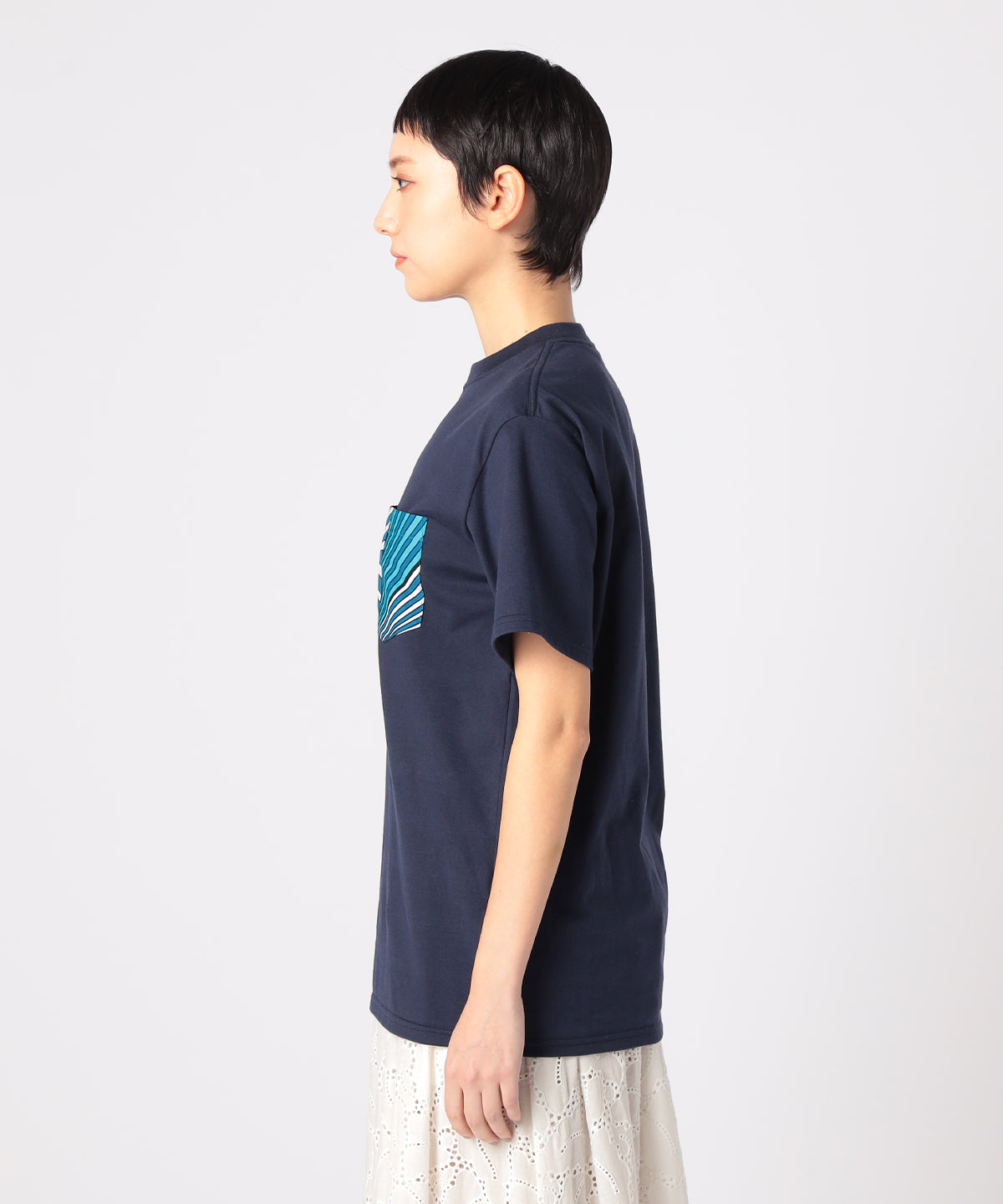 Pocket T-SHIRTS 398 NAVY