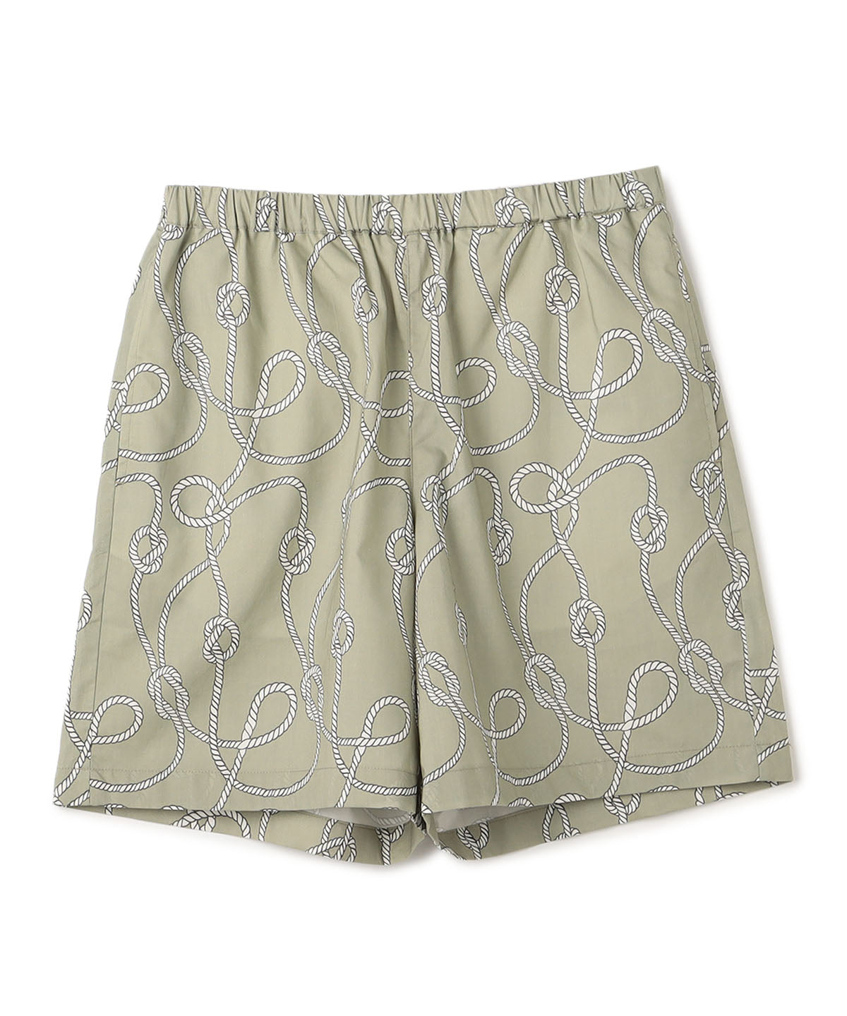 African Textile Shorts BEIGE