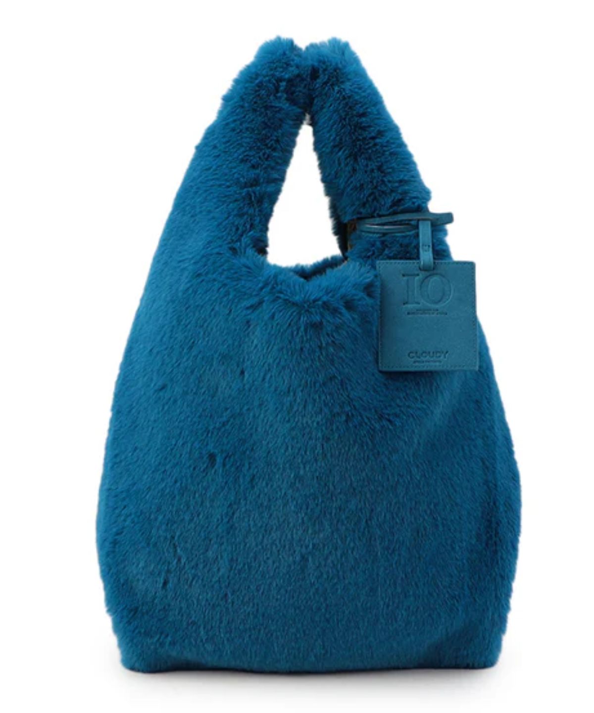 Eco Fur Convenience Bag(Medium) E.BLUE