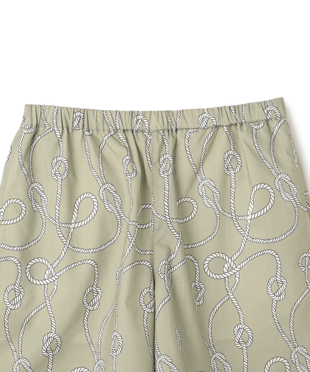 African Textile Shorts BEIGE