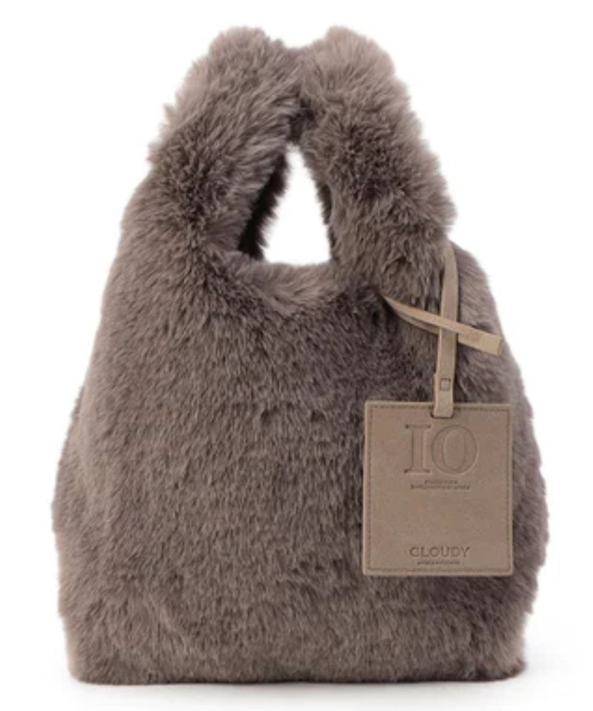 Eco Fur Convenience Bag (Small) GREIGE