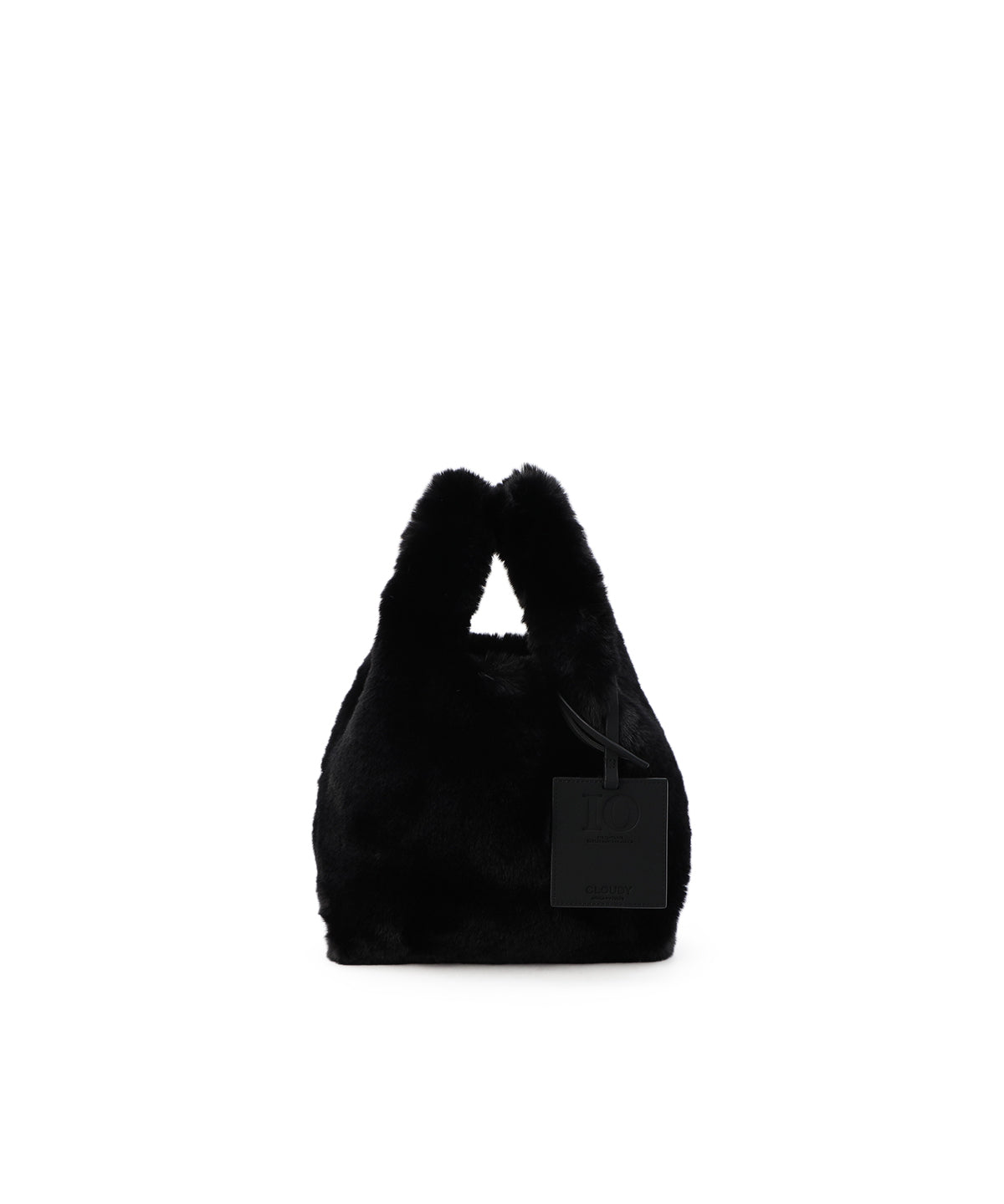 Eco Fur Convenience Bag (Small) BLACK