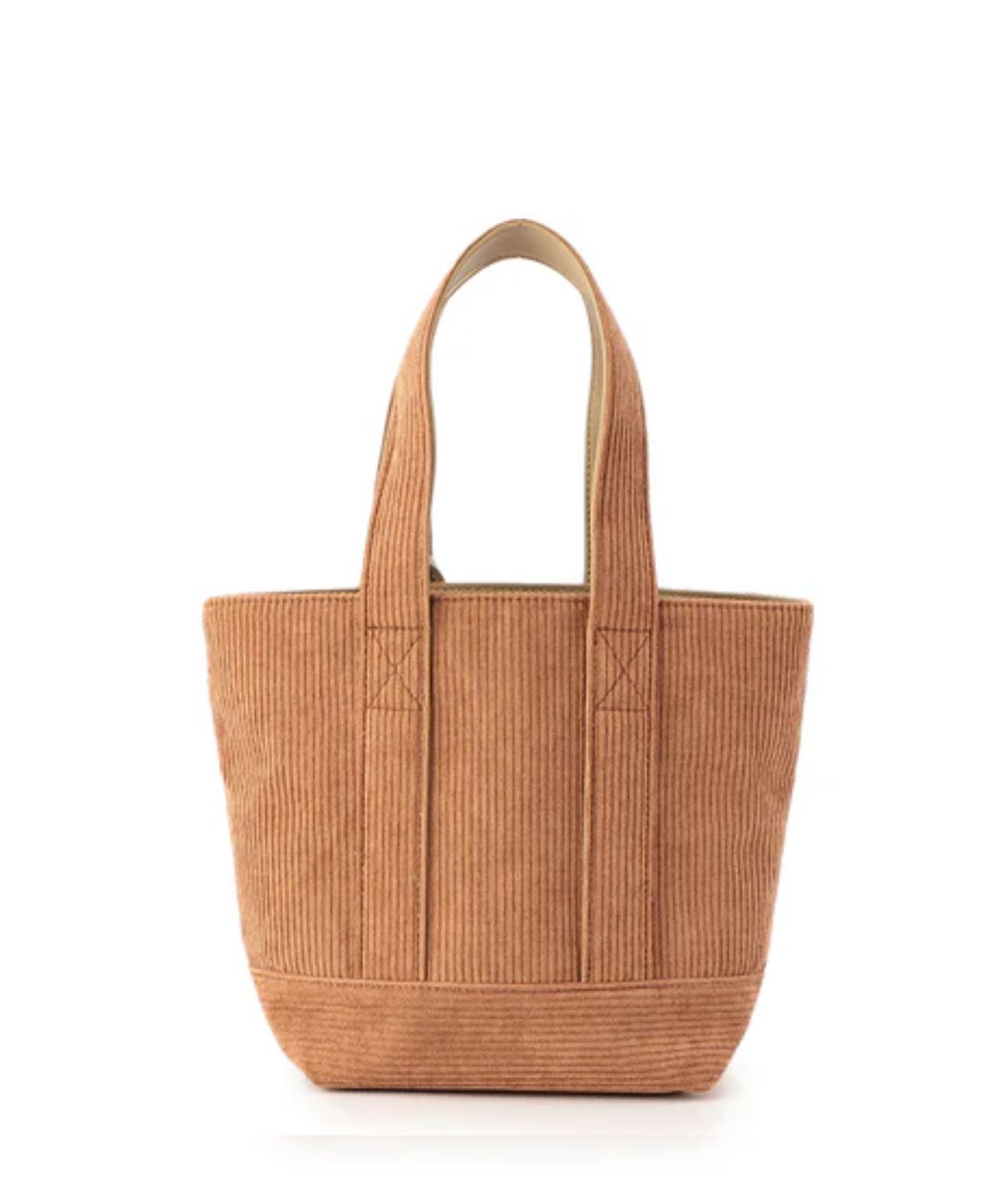 Corduroy Tote Bag (Small) BEIGE