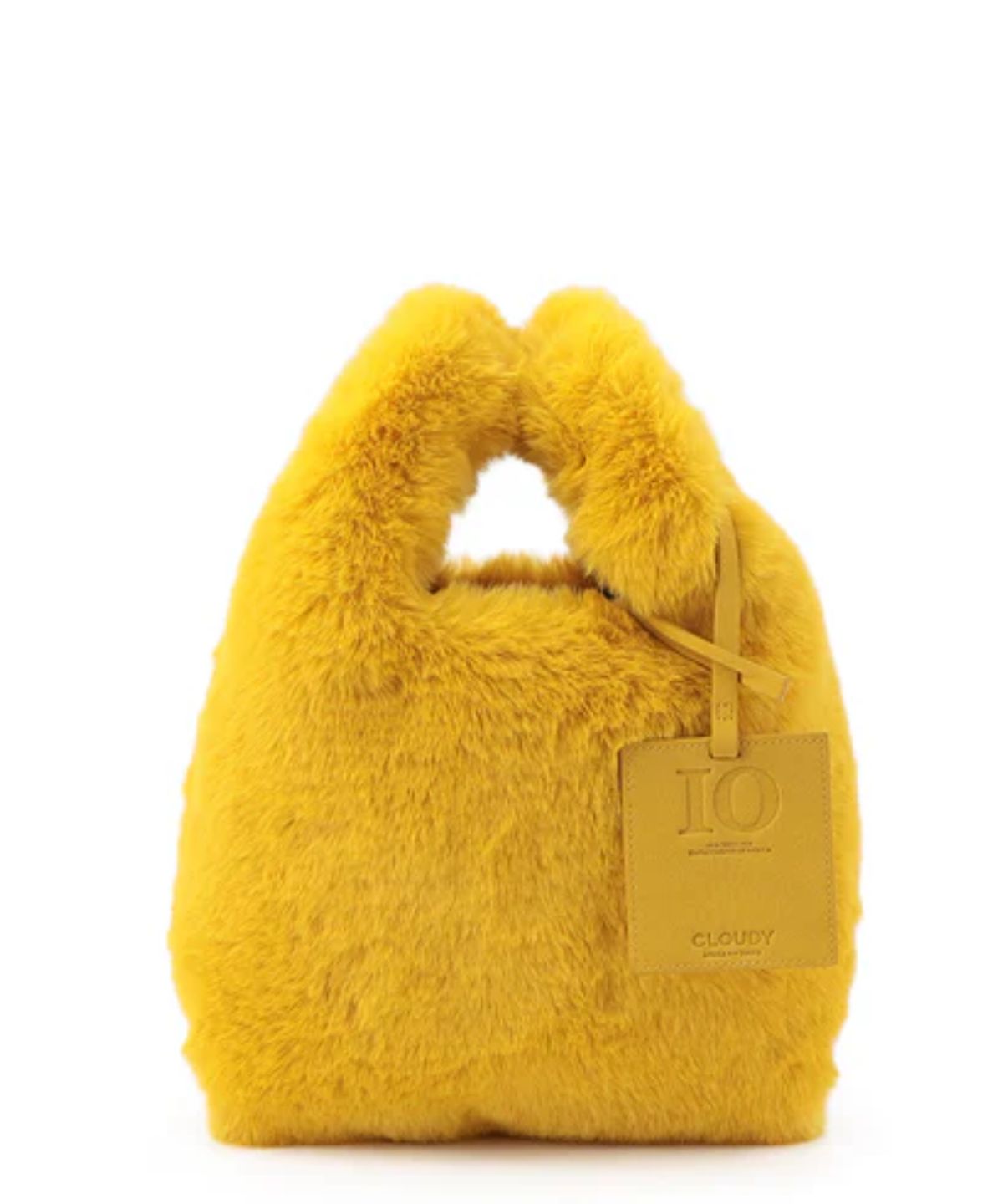 【予約：11月中旬〜下旬発送予定】Eco Fur Convenience Bag (Small) YELLOW