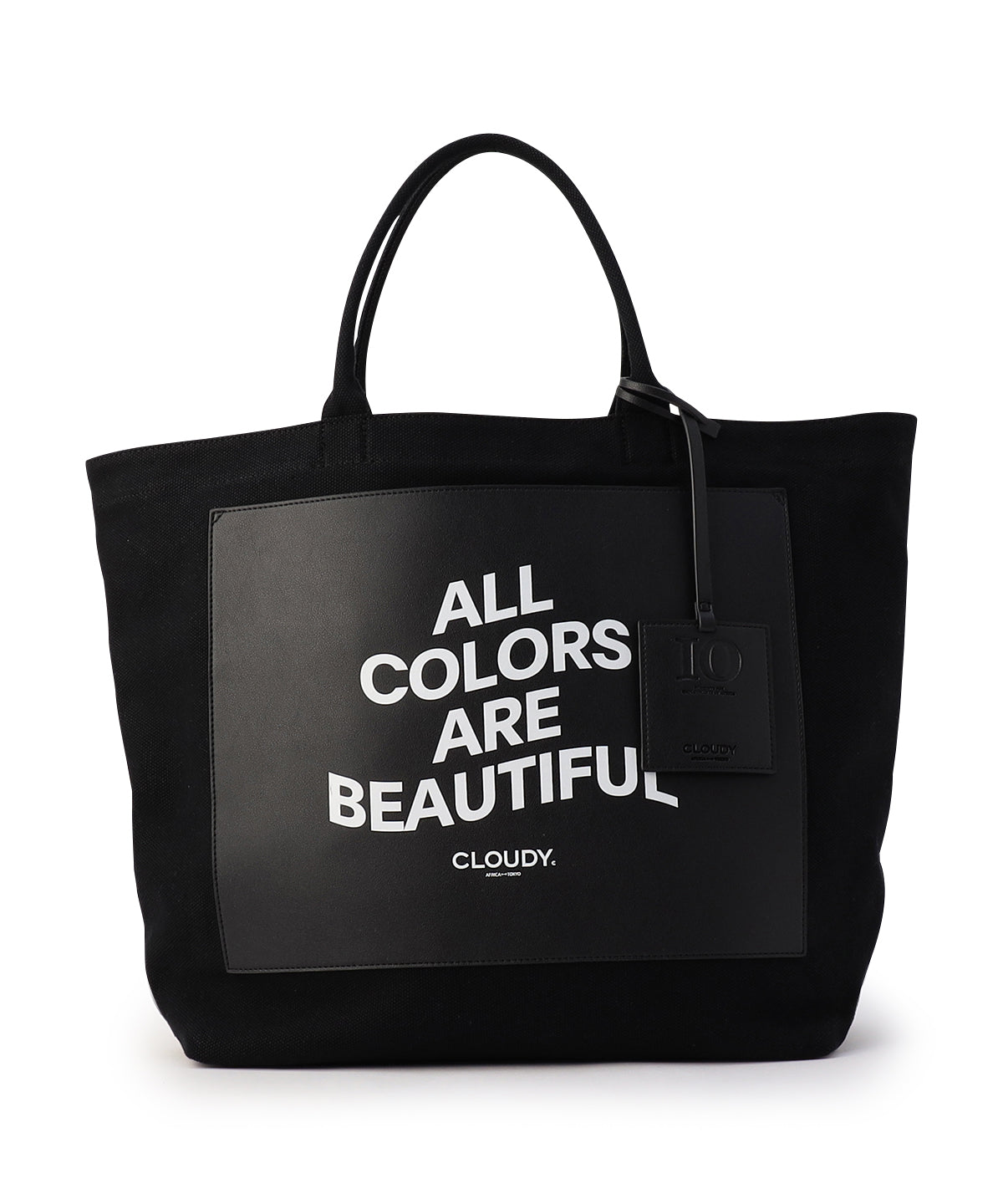 Canvas Tote (Large) BLACK