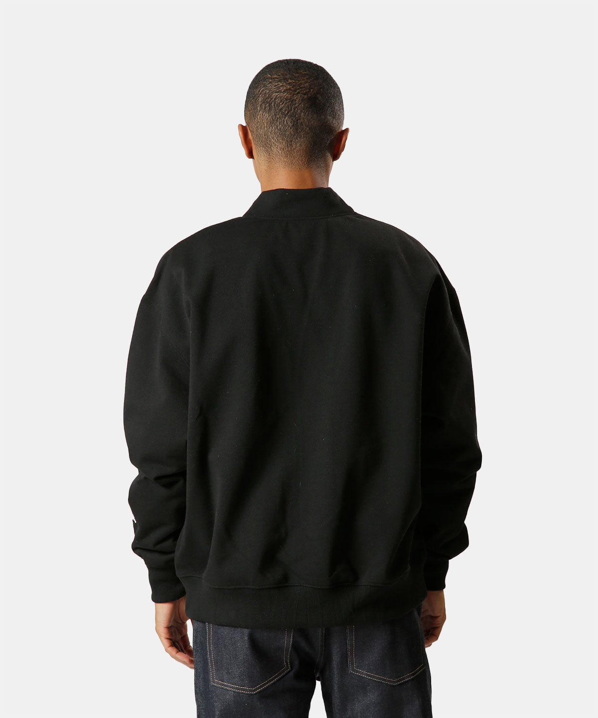 Recycled Cardigan CLOUDY CREW  BLACK