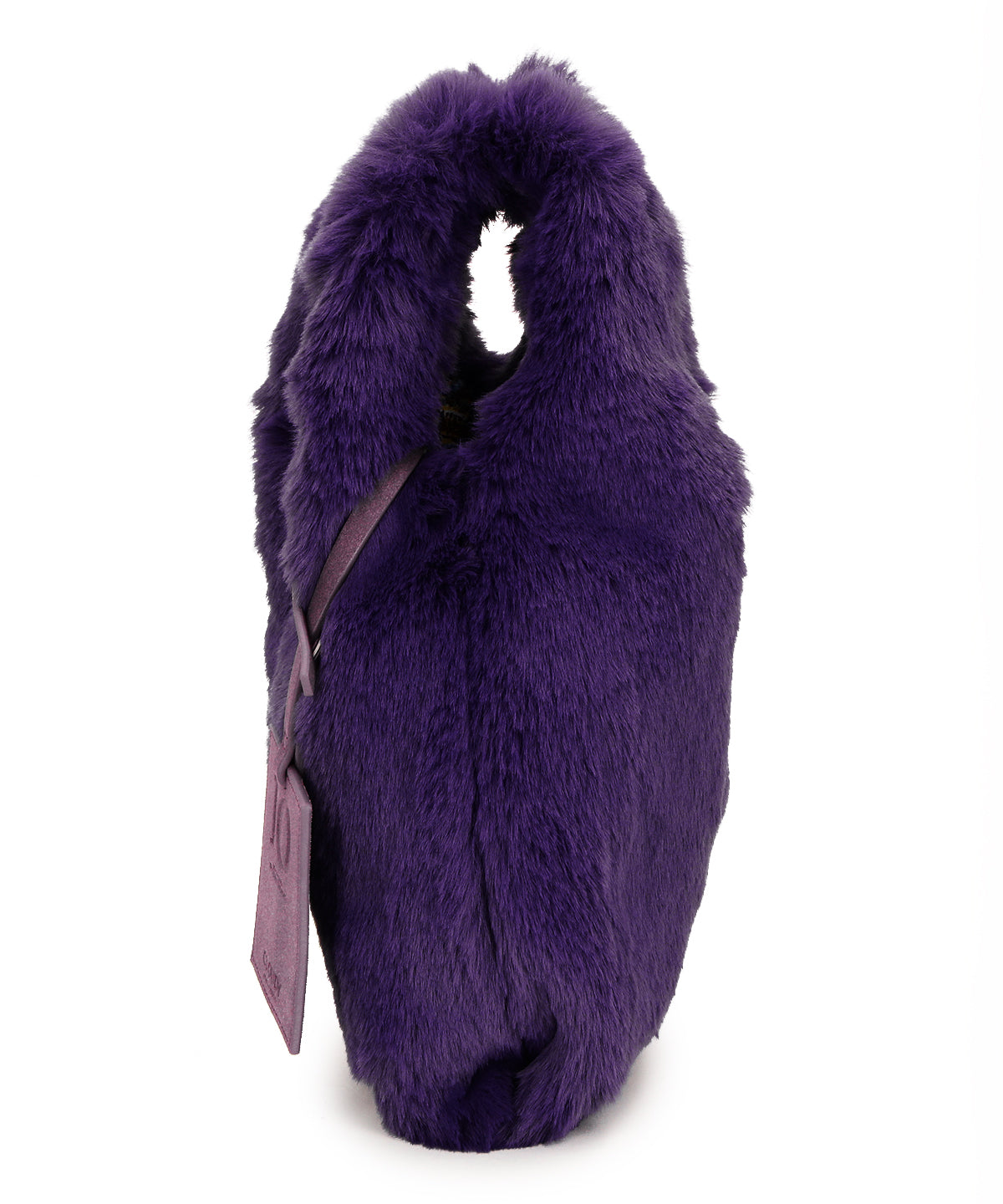 Eco Fur Convenience Bag (Small) PURPLE