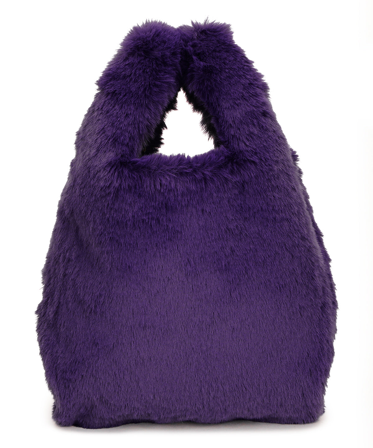 Eco Fur Convenience Bag (Small) PURPLE