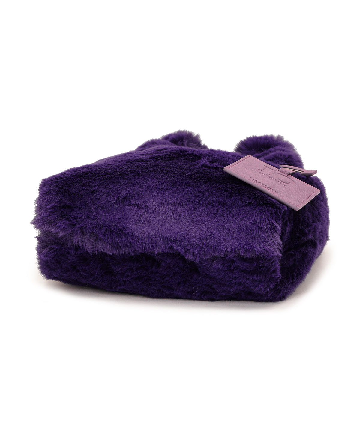 Eco Fur Convenience Bag (Small) PURPLE