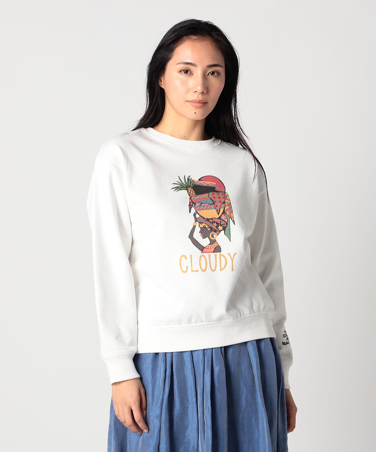 Sweat Shirts Ghana Woman WHITE