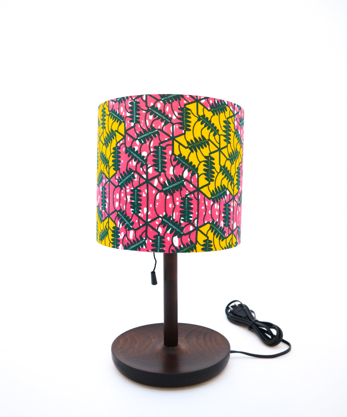 African textile Lamp 107-3