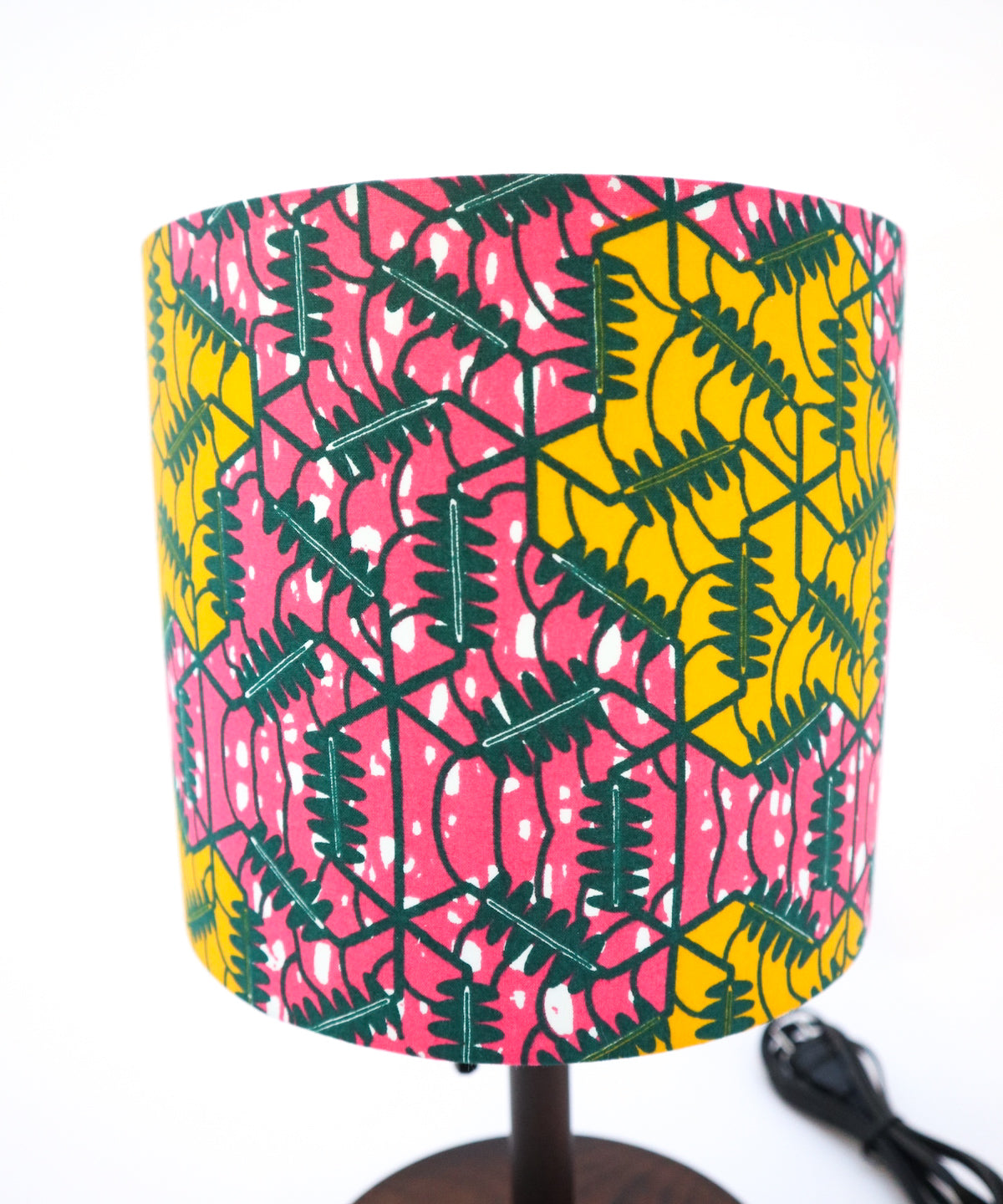 African textile Lamp 107-3