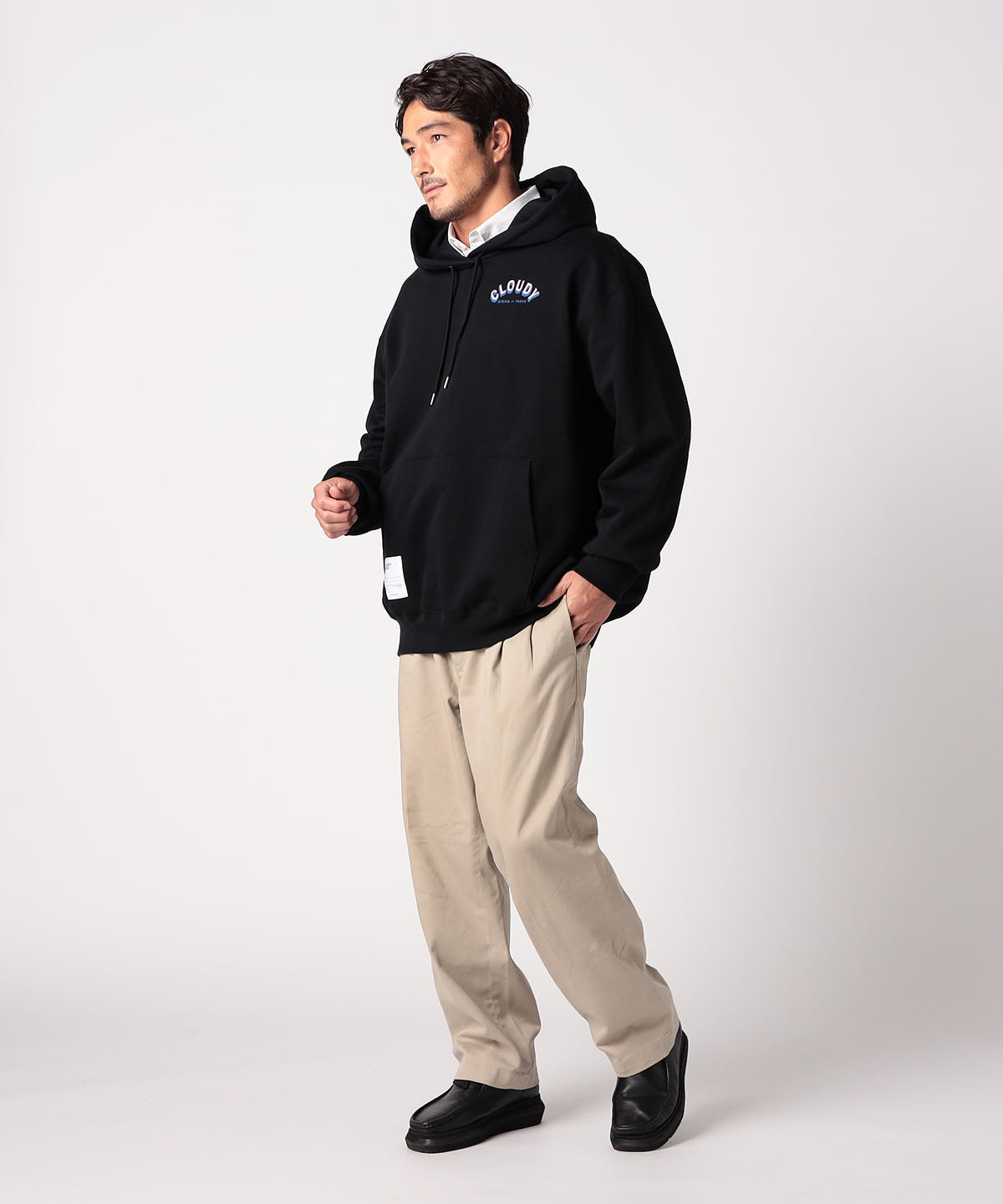 Sweat Parka Have A Good CLOUDY BLACK