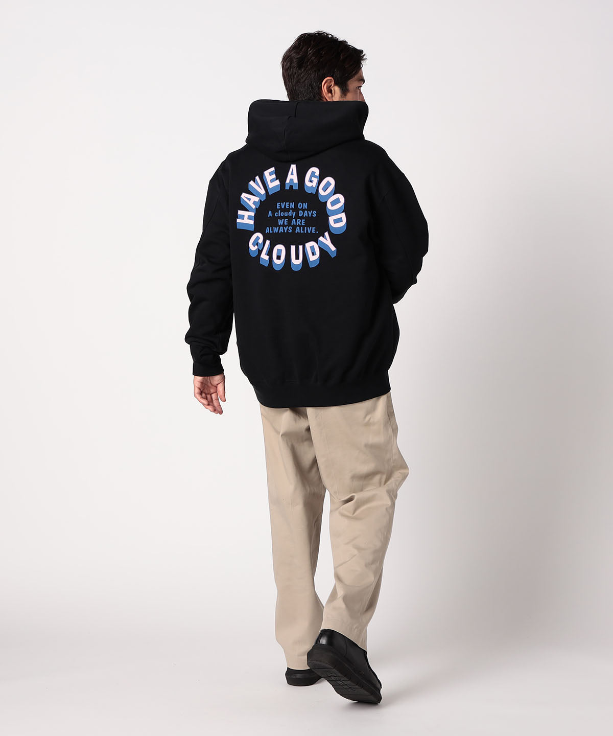 Sweat Parka Have A Good CLOUDY BLACK