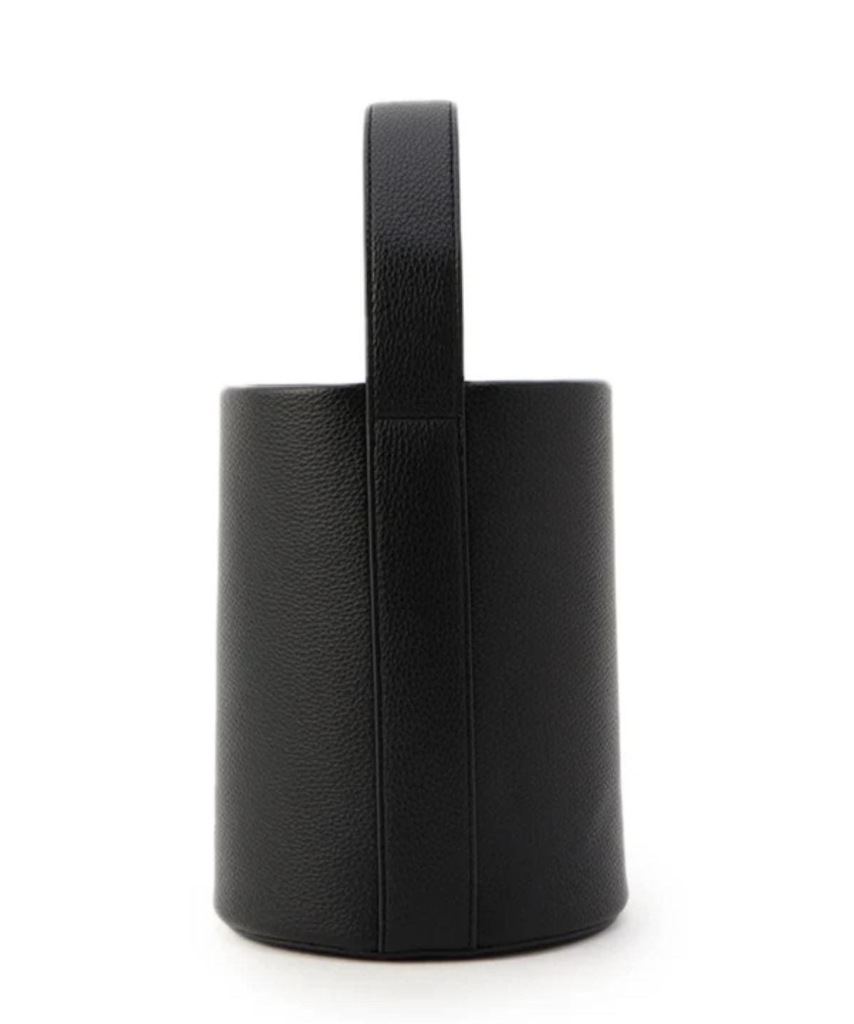 Coverd Buckle Tube Bag BLACK