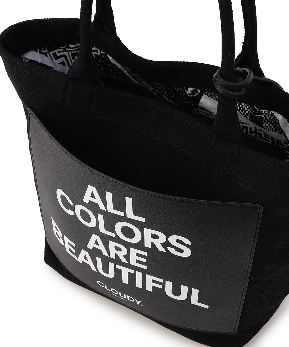 Canvas Tote (Medium) BLACK