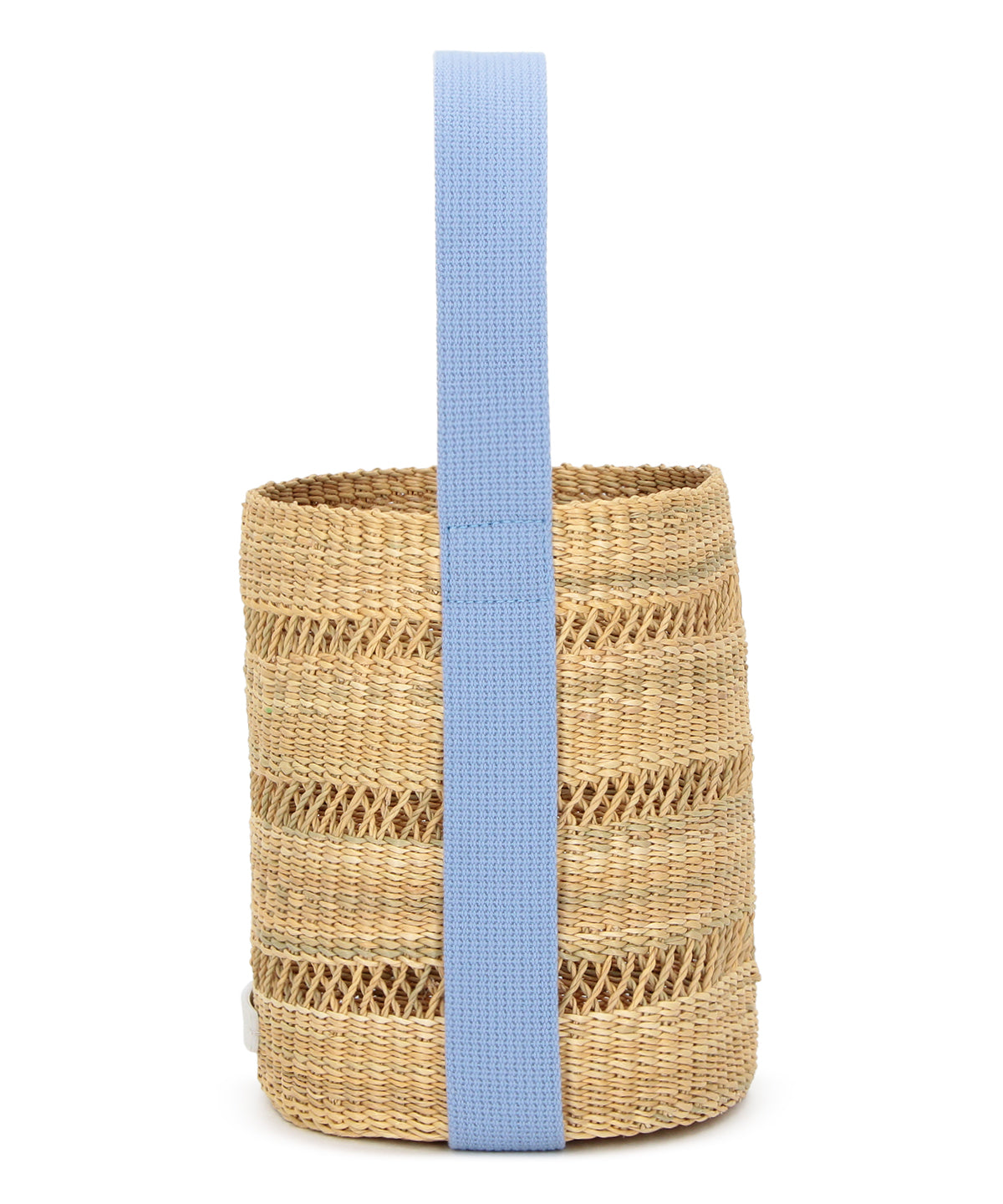 Mesh Tube Basket LIGHT BLUE