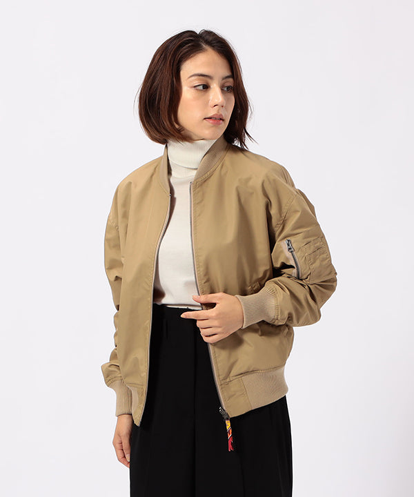 Recycled Reversible MA-1 BEIGE