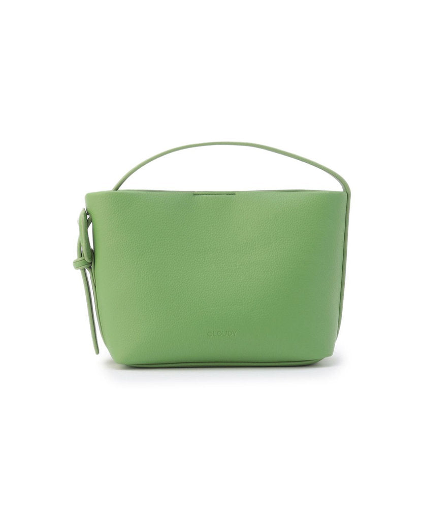 Coverd Buckle Hand Bag GREEN