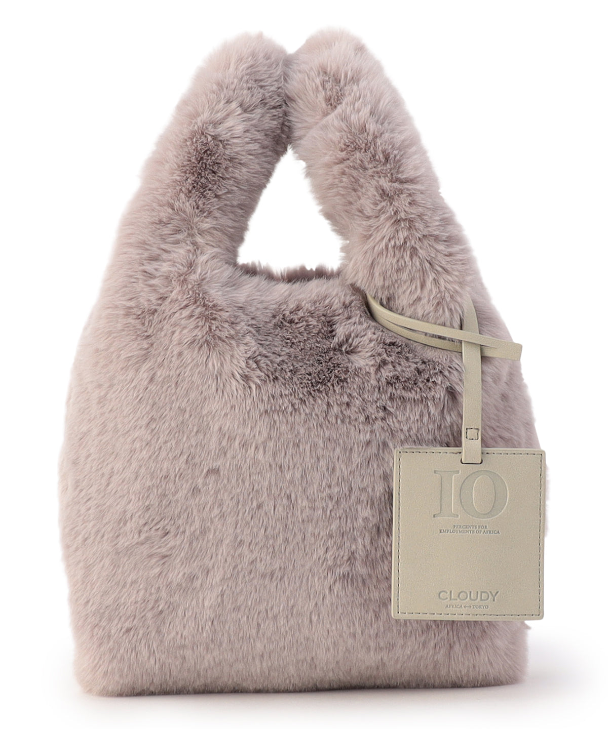 Eco Fur Convenience Bag (Small) GRAY