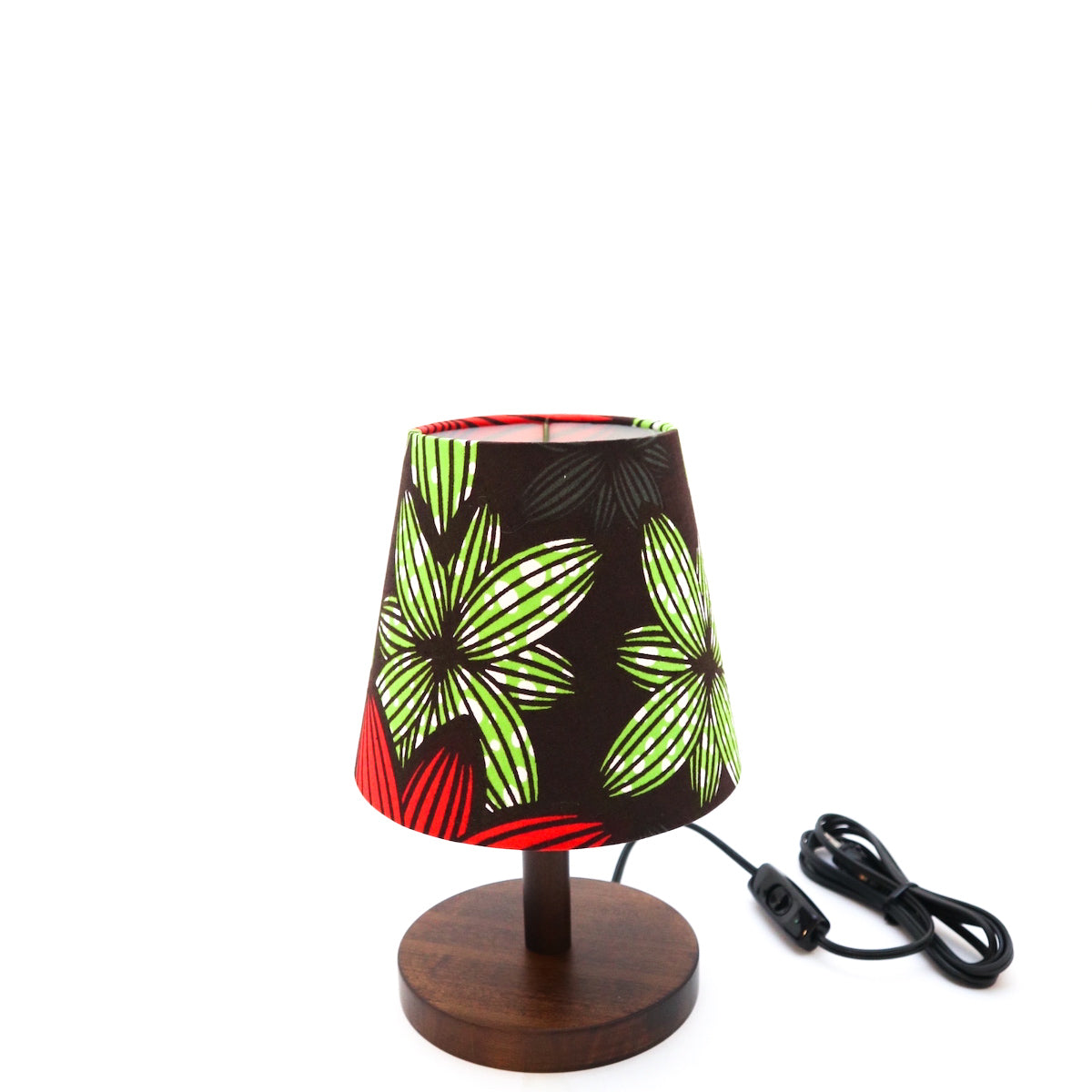 アフリカンテーブルランプ⭐︎ African textile Lamp 102-2