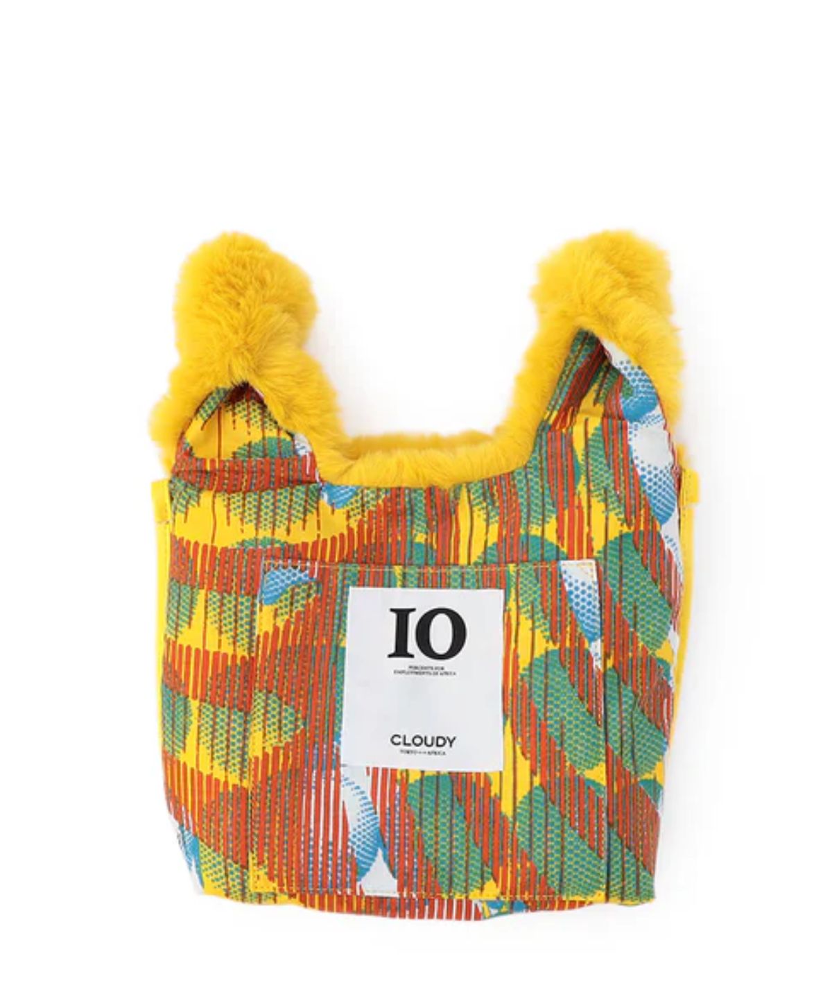 Eco Fur Convenience Bag (Small) YELLOW