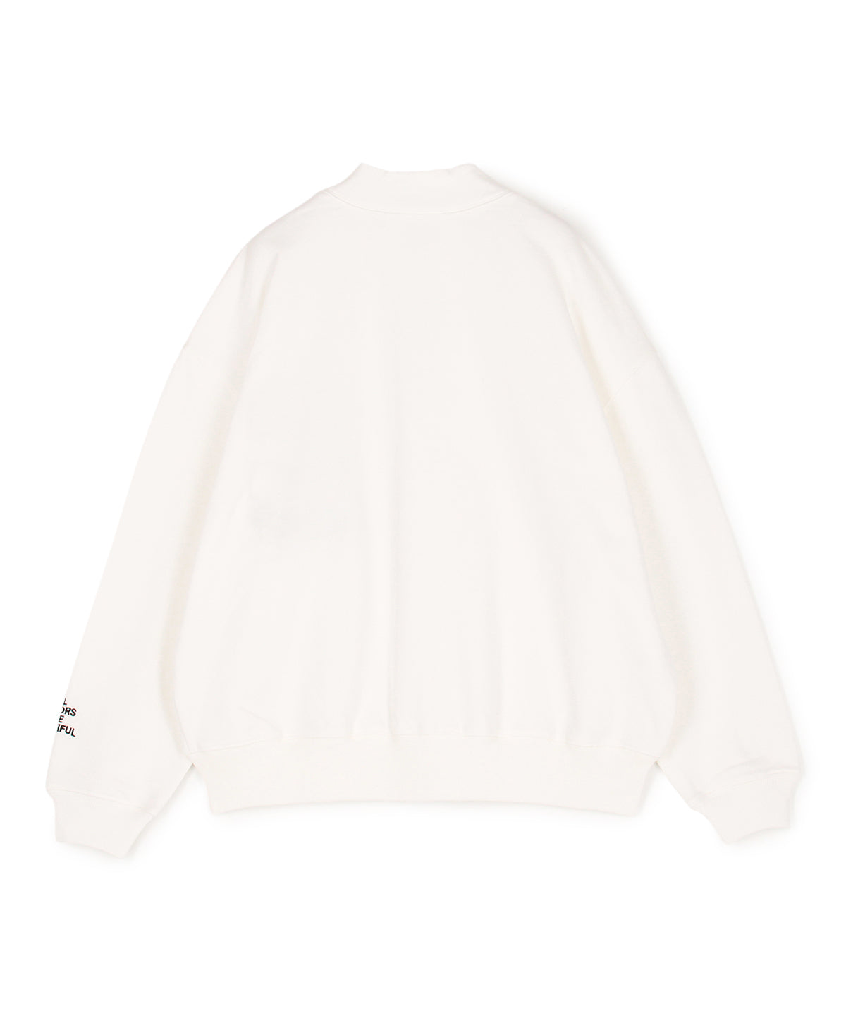 Sweat Cardigan C WHITE