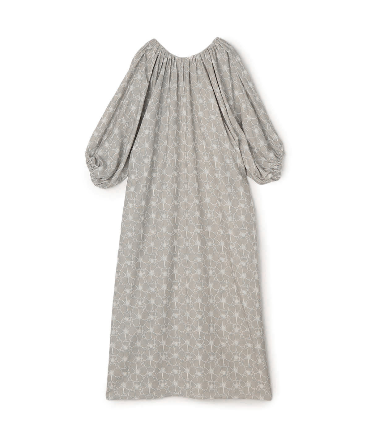 African Textile Onepiece  GRAY
