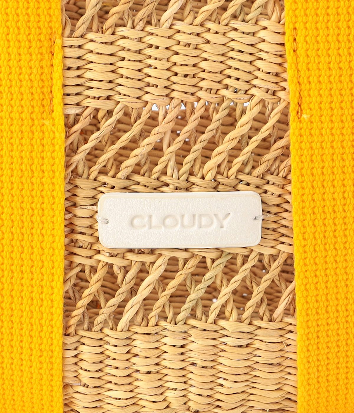 Mesh Tote Basket (Small) YELLOW