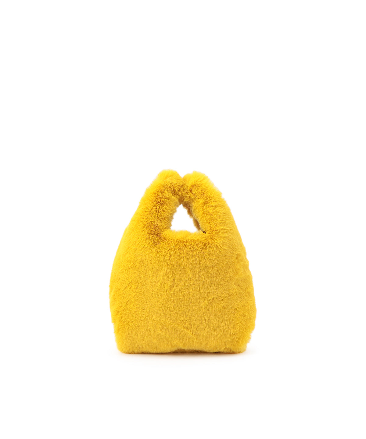 Eco Fur Convenience Bag (Small) YELLOW