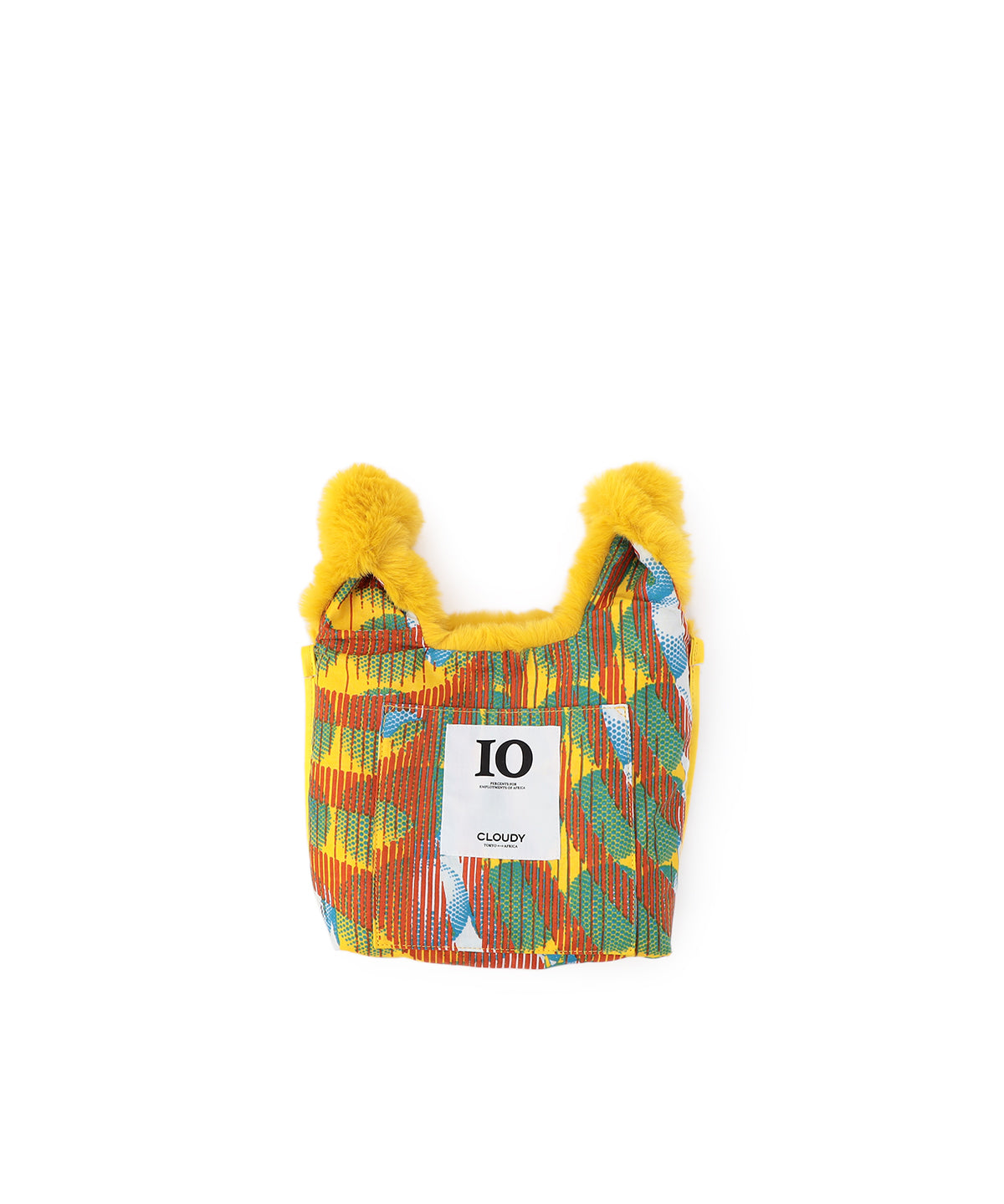 Eco Fur Convenience Bag (Small) YELLOW